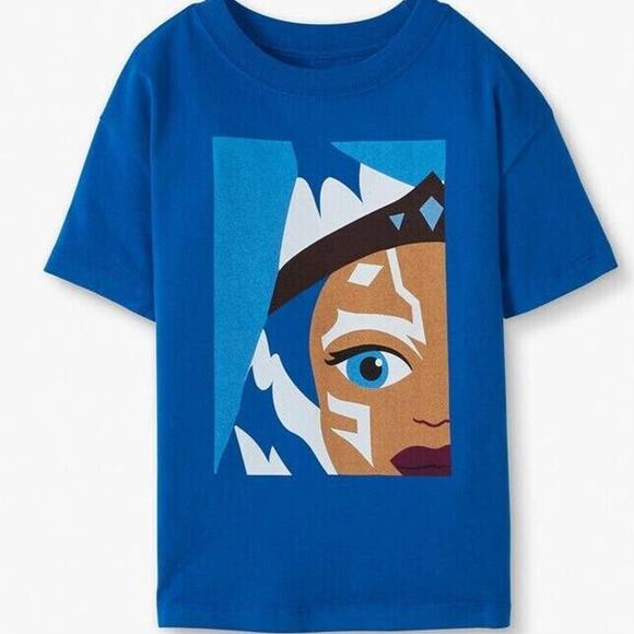 Hanna Andersson Star Wars Ahsoka Tano Short Sleeve Graphic Tee - Picture 1 of 6